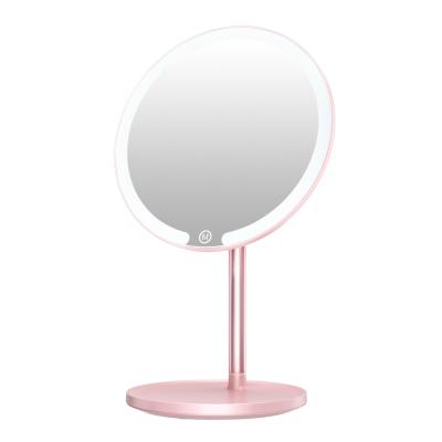 SM17D Stand Up Desk Optical Vanity Makeup Mirror With Led Light